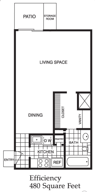 Apartment floor plan