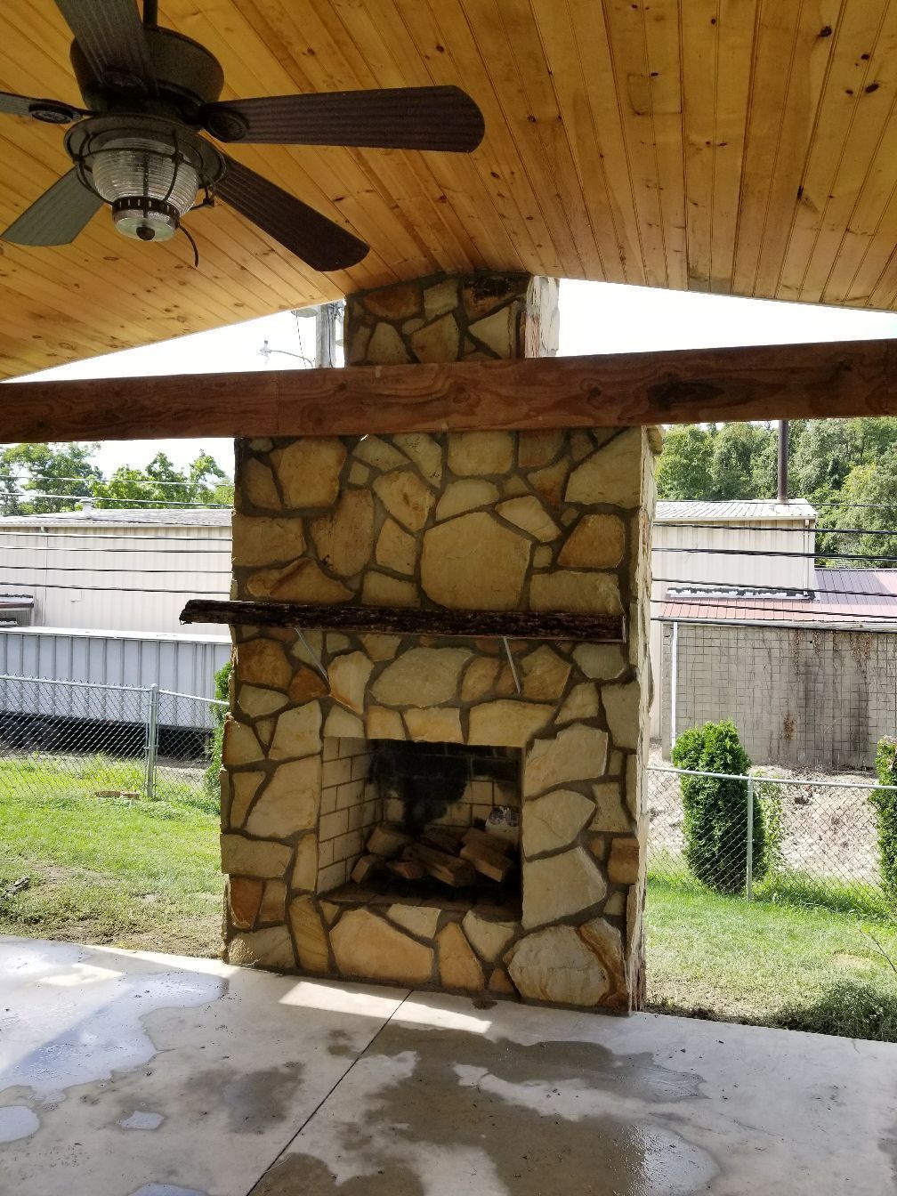 Outdoor Fireplace | Mt Lebanon, PA | Michener Chimney & Masonry LLC