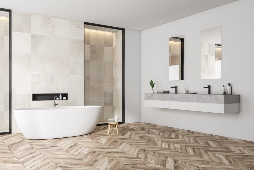 Bathroom white — Absolute Bathrooms & Renovations in Lismore, NSW