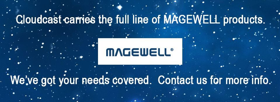 Magewell logo, description and equipment image