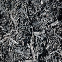 black landscape mulch