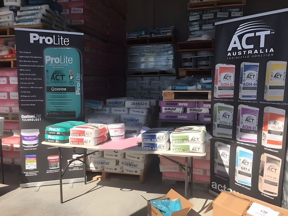 A Store Filled With Lots of Boxes and a Table With Boxes on It — Twin Towns Sand & Gravel In Byron Bay, NSW