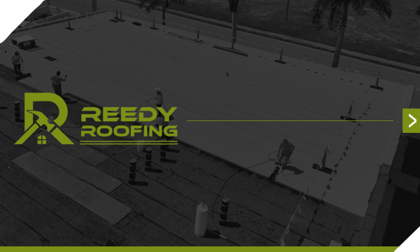Logo of a roof with a green 