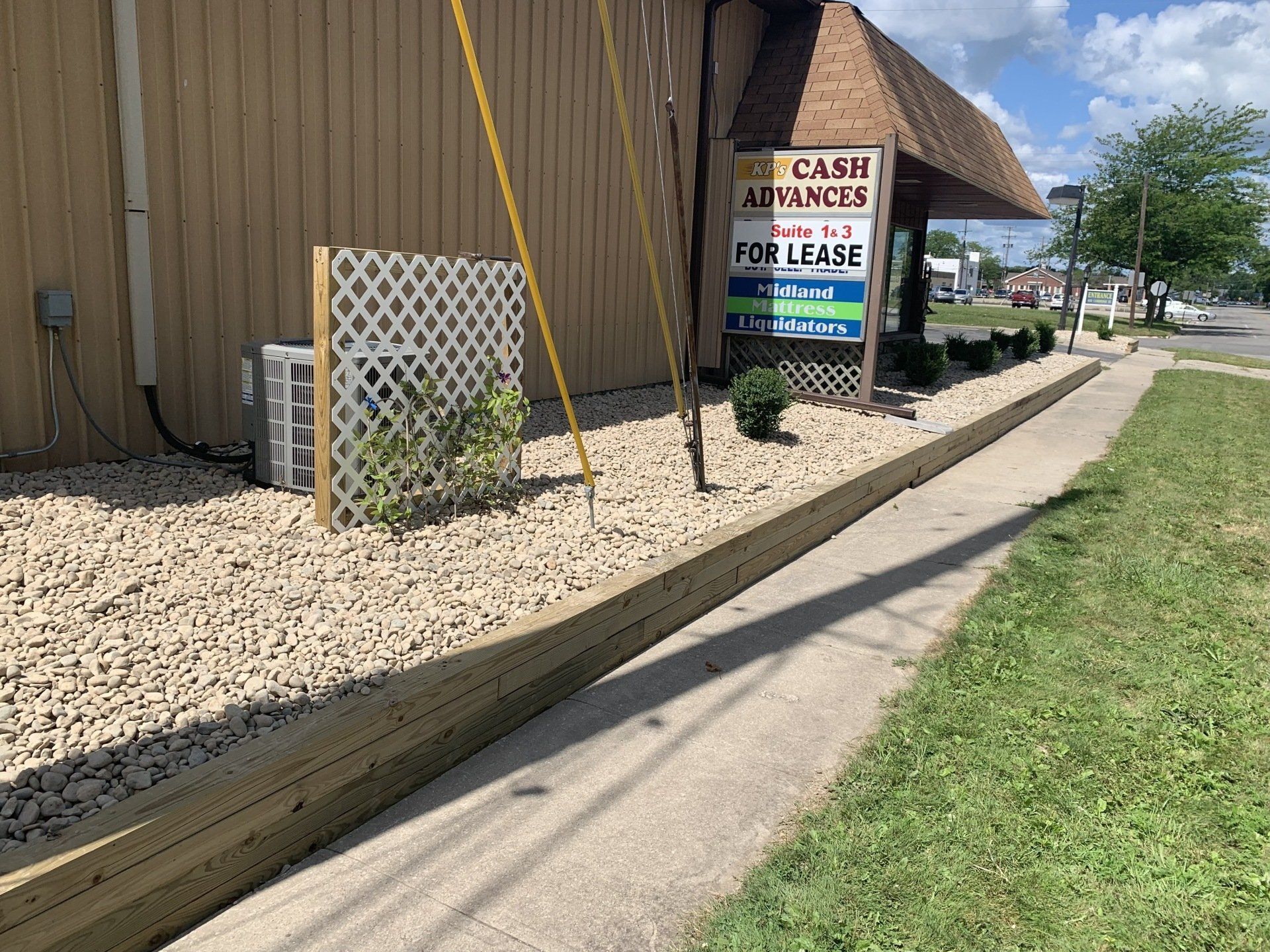 Sign on Landscape Project — Midland, MI — Maksymum Lawn and Landscaping