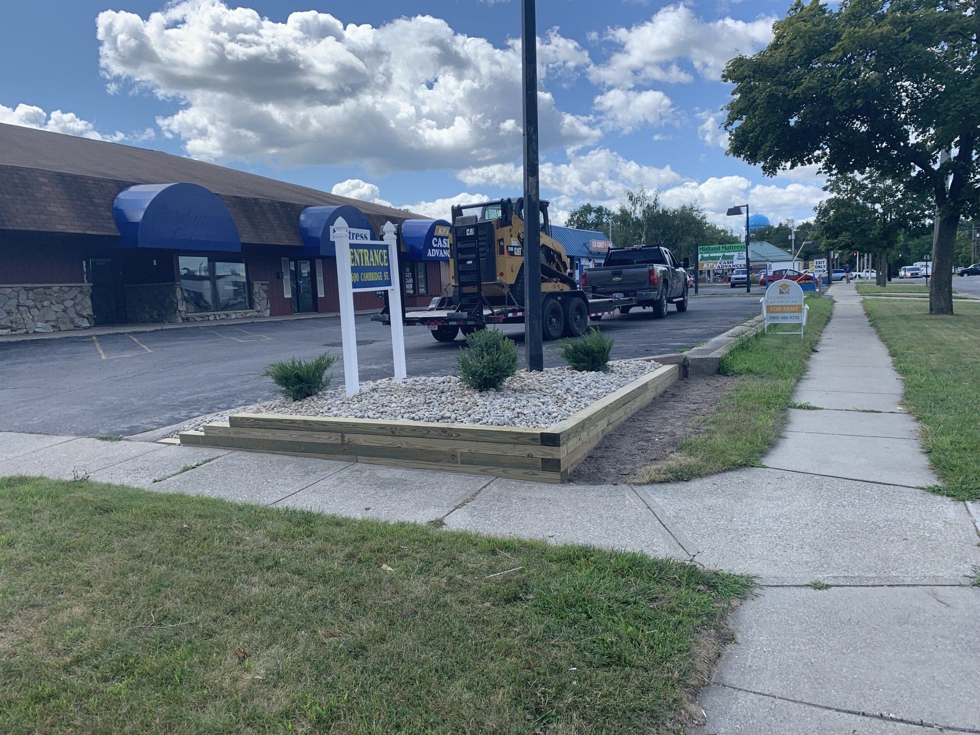 Street Lawn Grass Project — Midland, MI — Maksymum Lawn and Landscaping