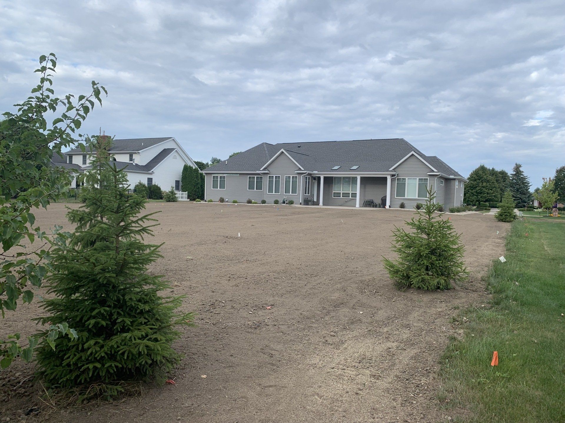 New House Lawn Project — Midland, MI — Maksymum Lawn and Landscaping