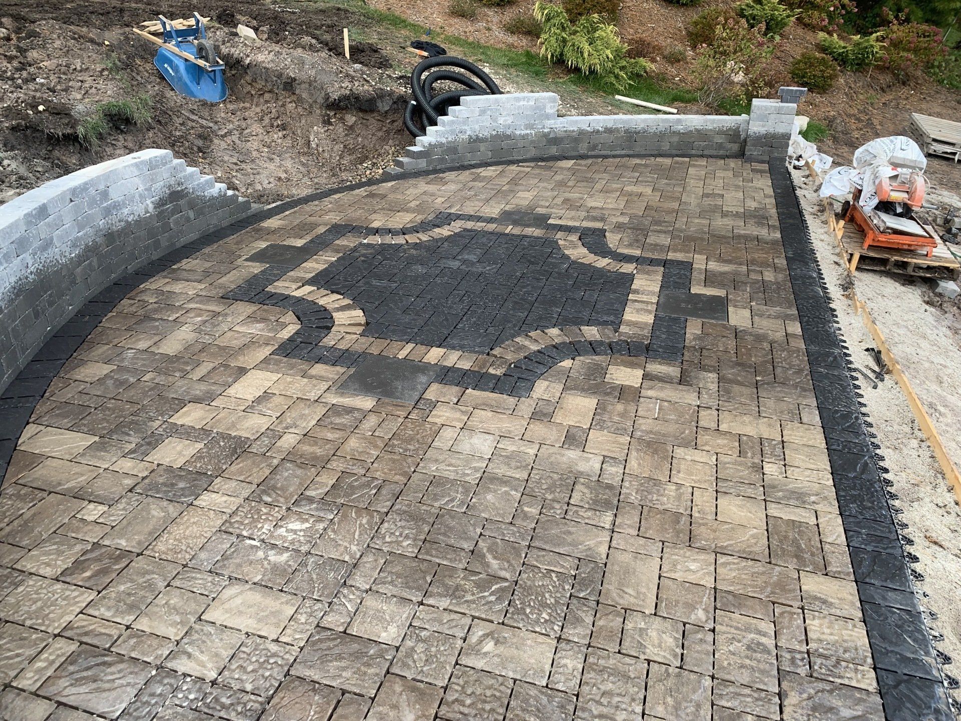 Finished Concrete Project — Midland, MI — Maksymum Lawn and Landscaping