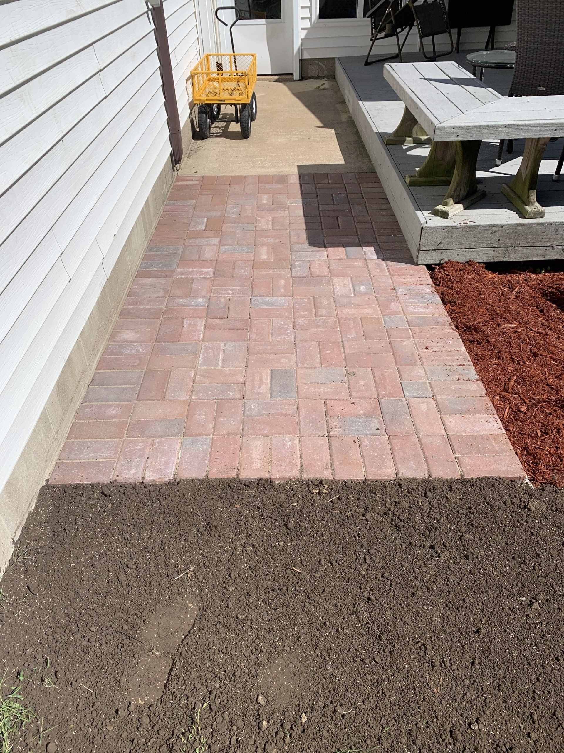 New Path Project — Midland, MI — Maksymum Lawn and Landscaping