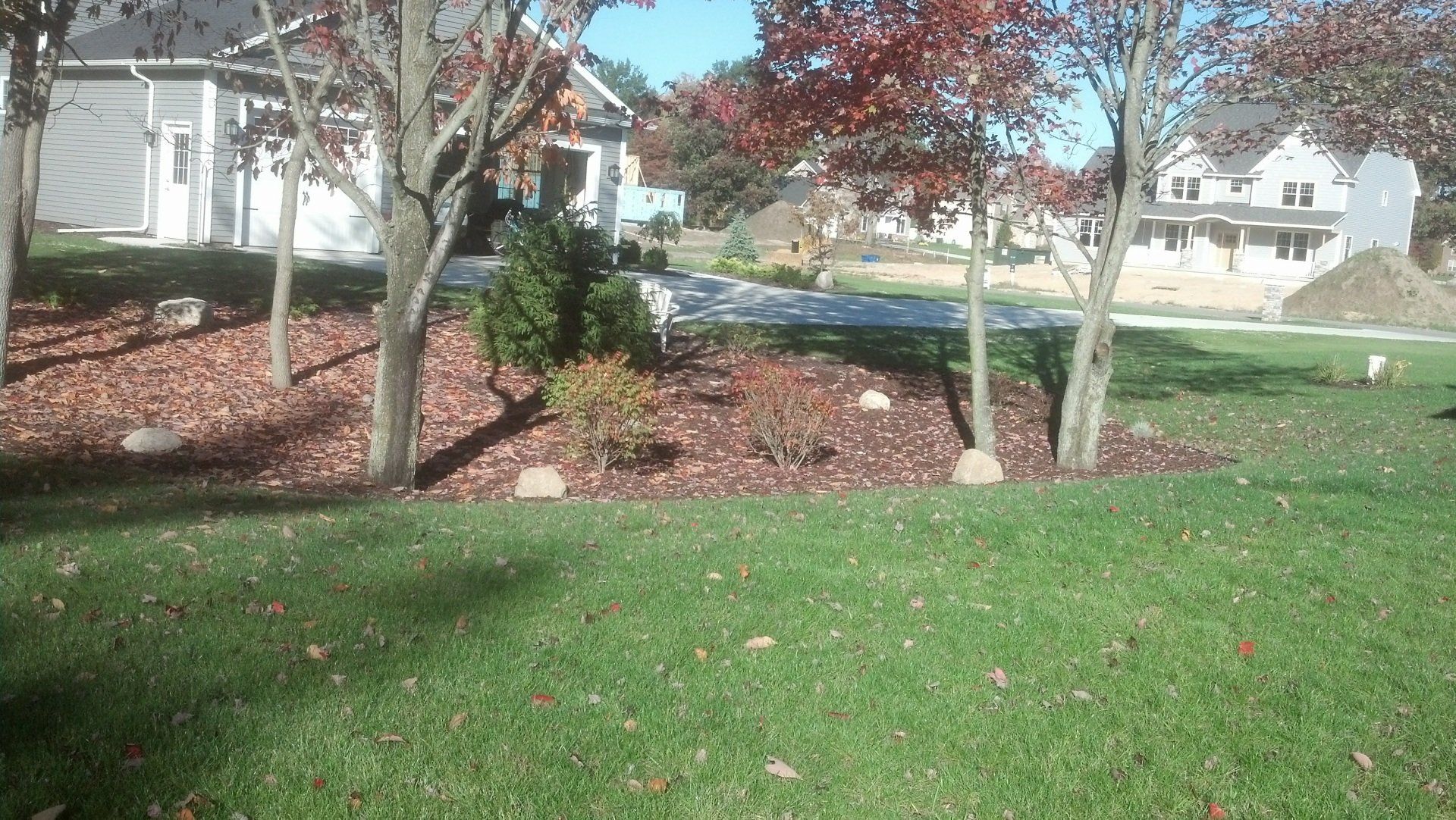New House Landscape — Midland, MI — Maksymum Lawn and Landscaping