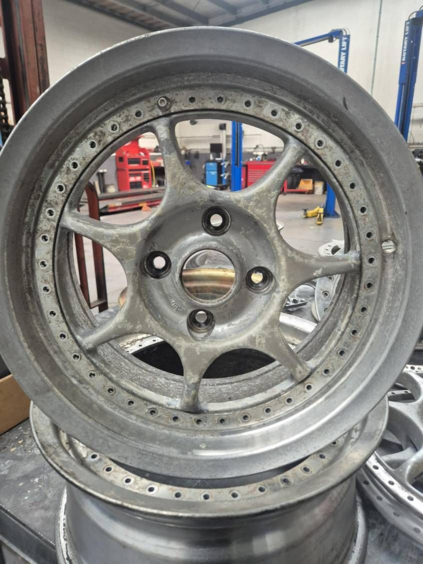 A Close Up of a Wheel on a Table in a Garage — High Grade Tyre and Mechanical in Toowoomba City, QLD