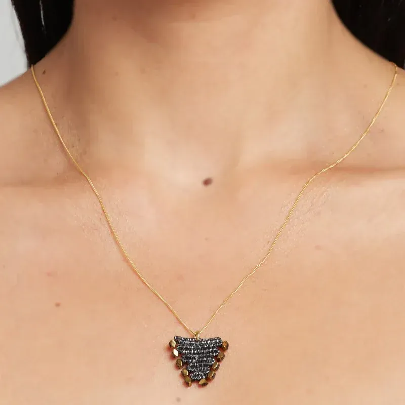 ANATOLIE TALISMAN KETTING GOUD  (M)