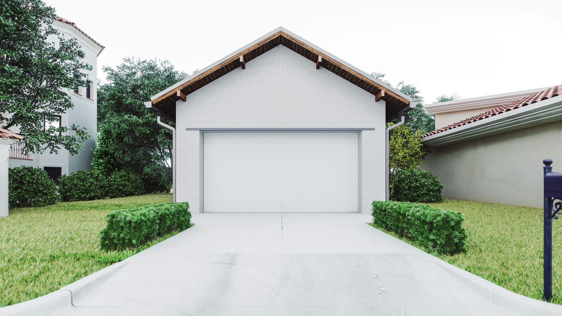 Garage with Concrete Driveway — Buffalo, MN — Weese Construction