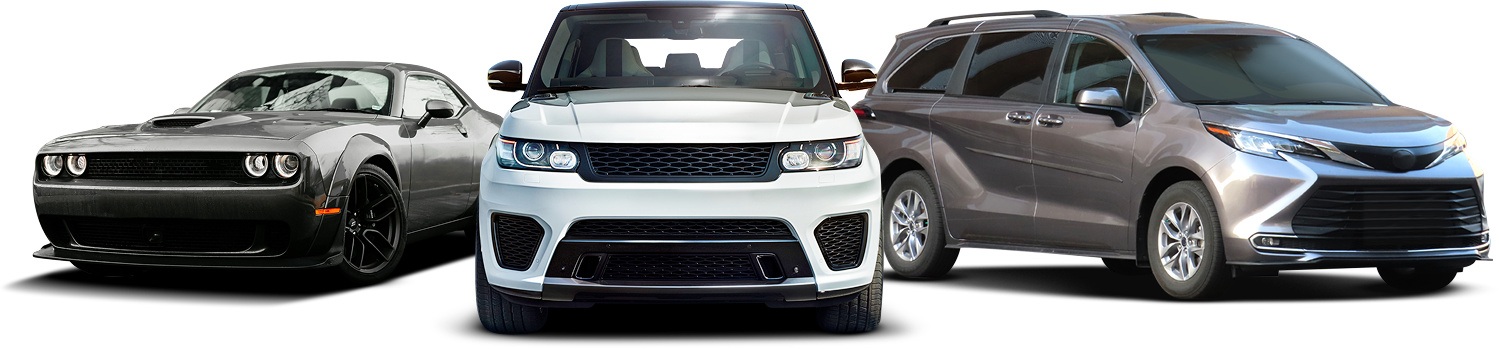 White gray and red vehicles | Paul Campanella's Auto Centers