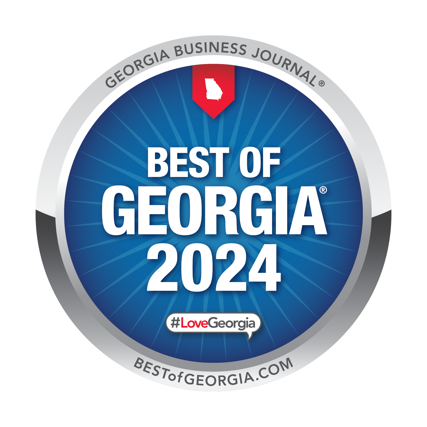 georgia business journal best of georgia 2023 badge