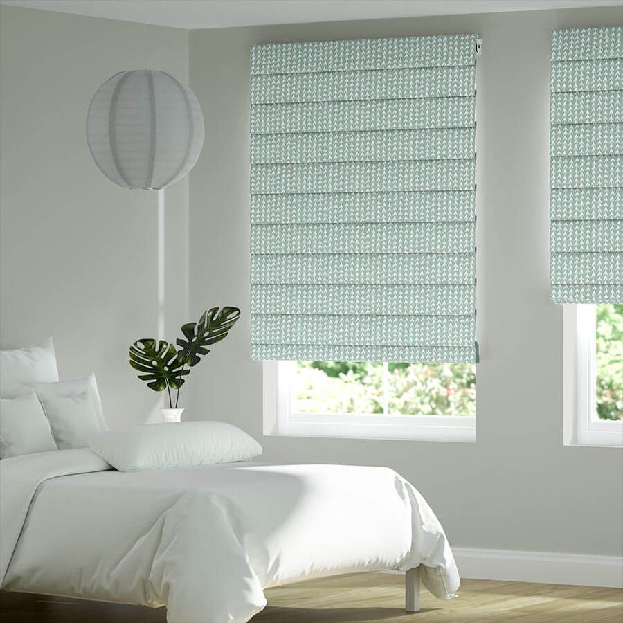 Roman Shades Greensboro & WinstonSalem, NC Custom Blinds by Tim