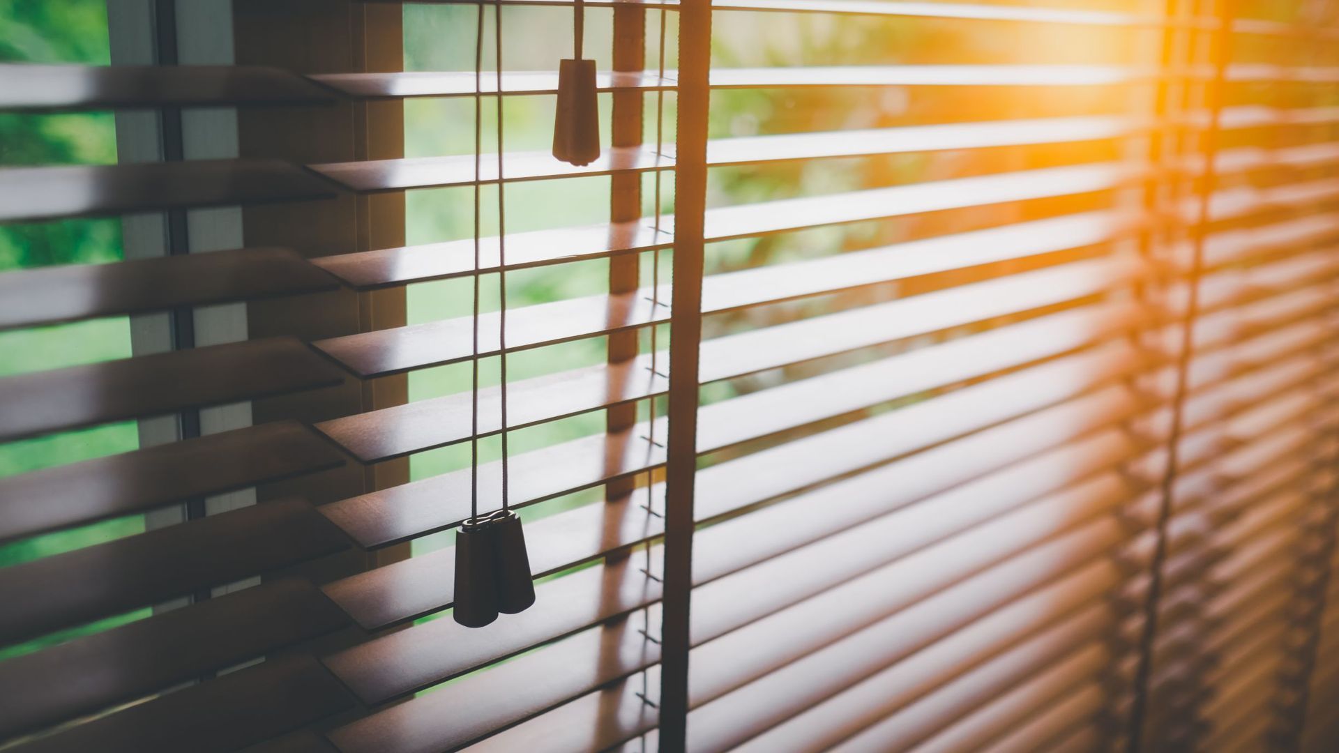 wooden shutters blinds sun light windows