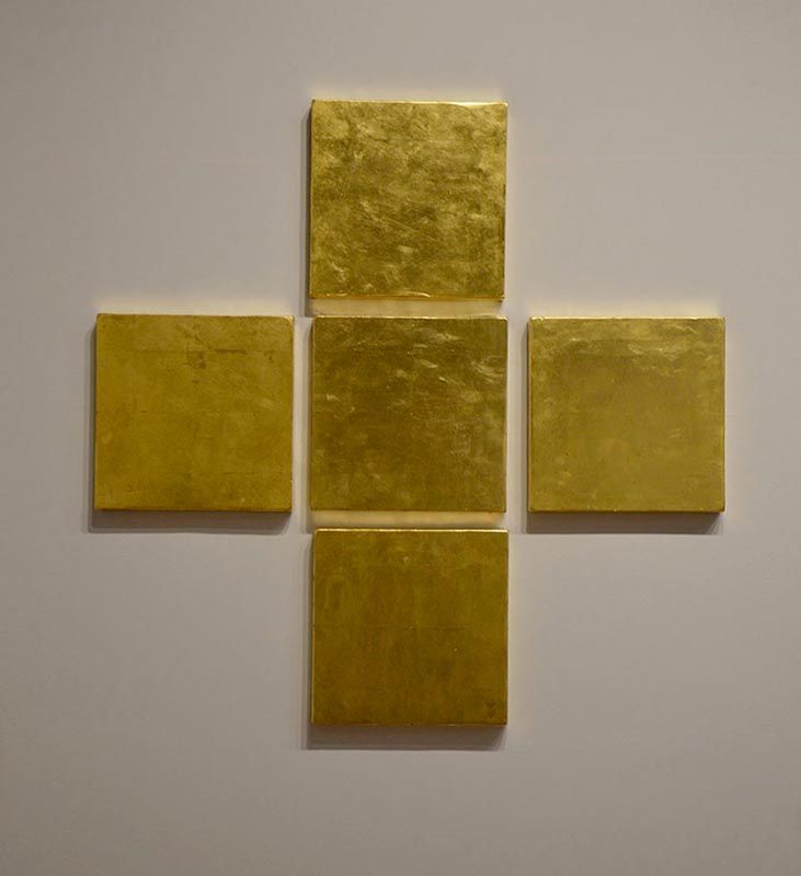 Gold Cross II - Sandra Bowden Studio