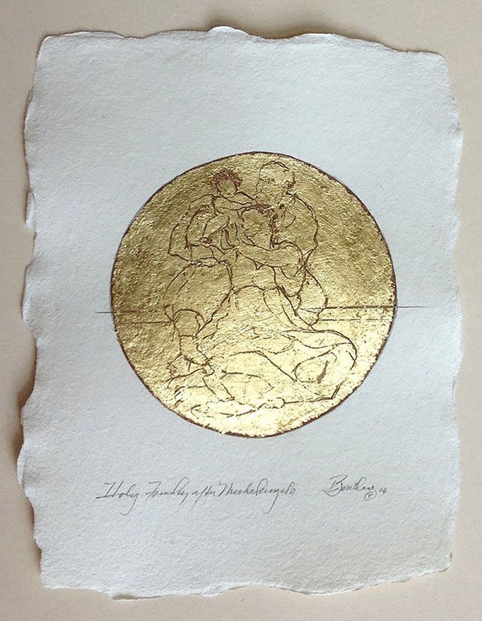 Artwork from from Sandra Bowden exhibition