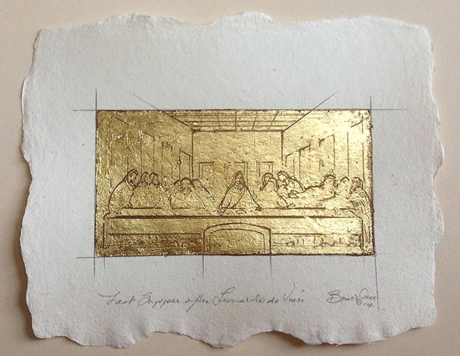 Artwork from from Sandra Bowden exhibition