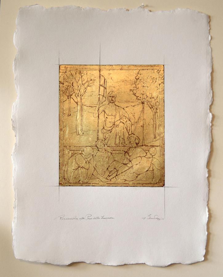 Artwork from from Sandra Bowden exhibition