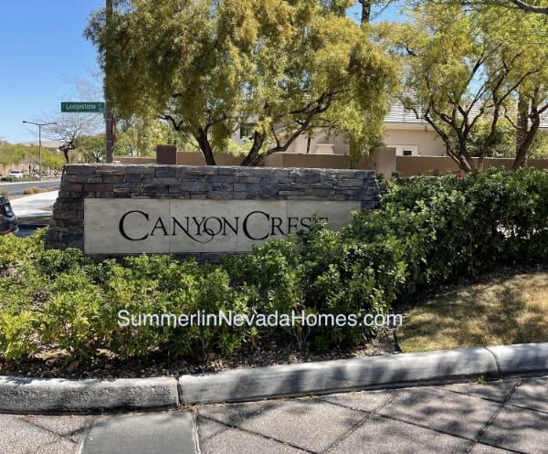 Canyon Crest Summerlin