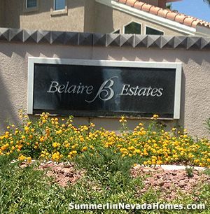 Belaire Estates Summerlin