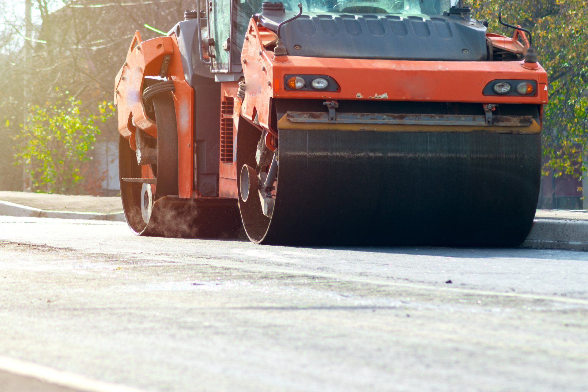 Road Roller — Portland, OR — Oregon Paving Co.
