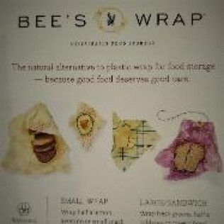 Bee's Wrap - reduce your plastics