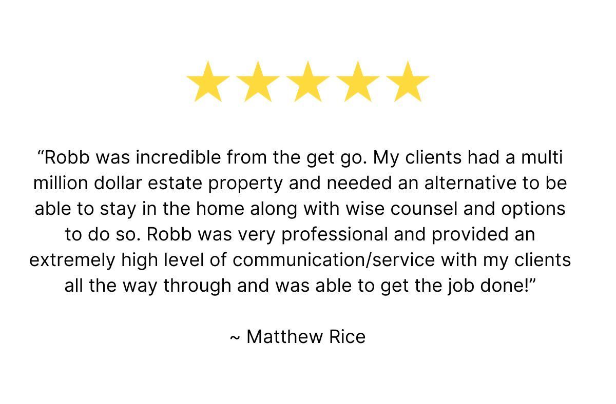 A five star review from matthew rice shows that robb was incredible from the get go.