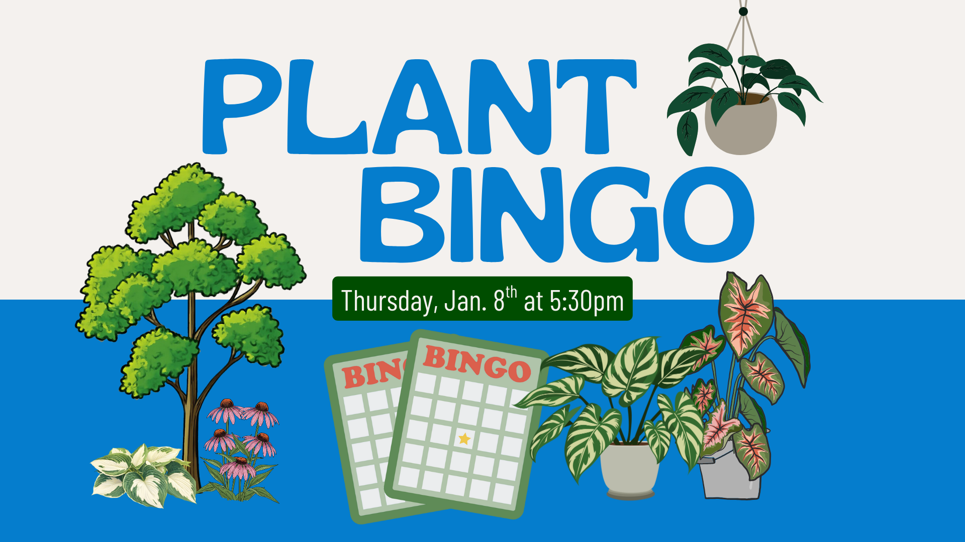 Plant Bingo and trivia night