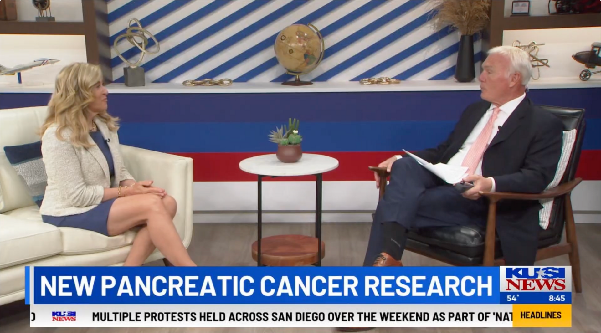 White letters on black background: 