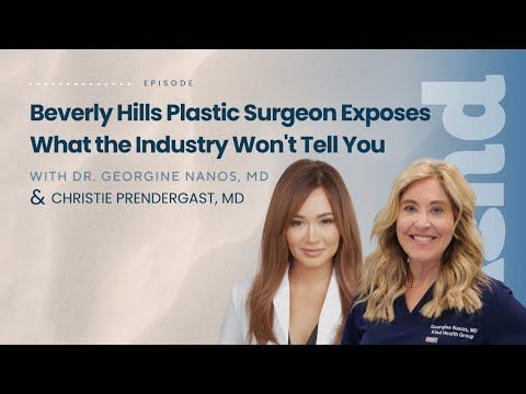 Promotional graphic: Two female doctors, text overlay: