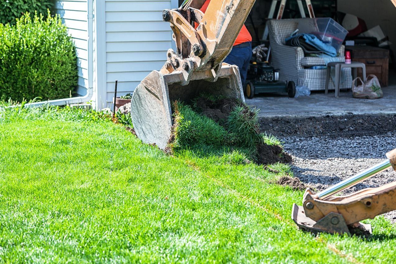 Dirt Work Service — Louisville, KY — Titan Landscape Group