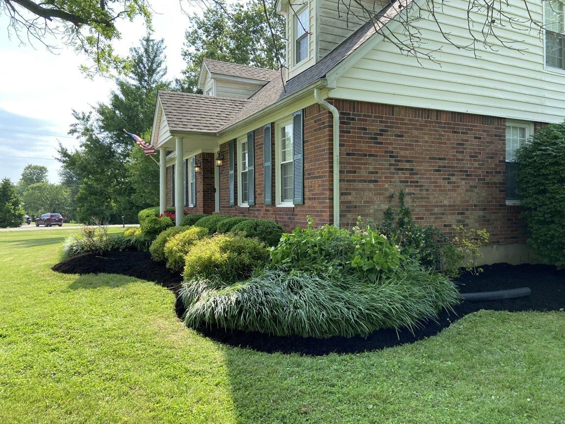 Nice House Front Yard — Louisville, KY — Titan Landscape Group
