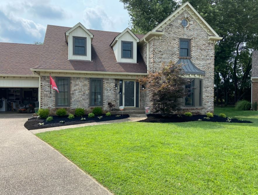 Large Brick House Large Lawn — Louisville, KY — Titan Landscape Group