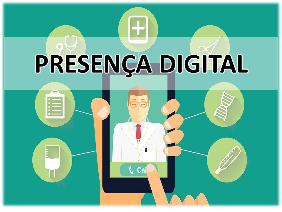 Uma pessoa está segurando um celular com um médico nele.