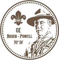 Logo do Grupo Escoteiro Baden-Powell 70º DF