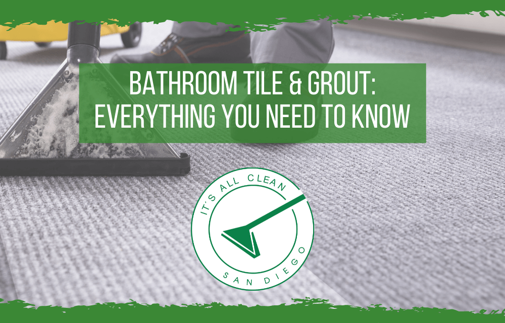 Bathroom tile & grout: Everything you need to know