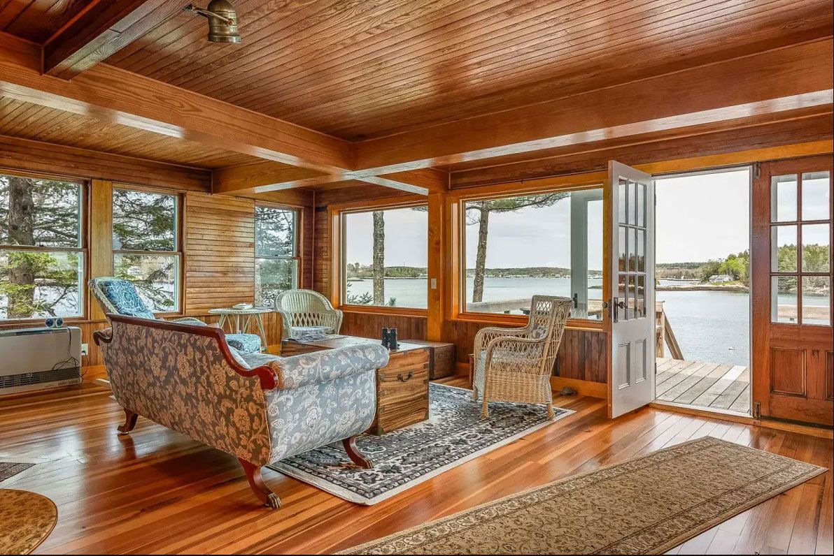 Waterfront Cottage for Rent Southport Island Maine