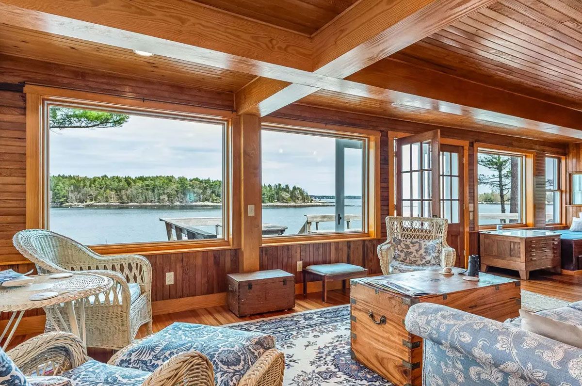 Waterfront Cottage Rental Maine
