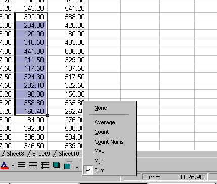 Excel Auto Calculate