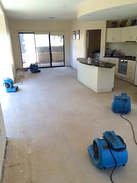 WATER DAMAGE DRYOUT