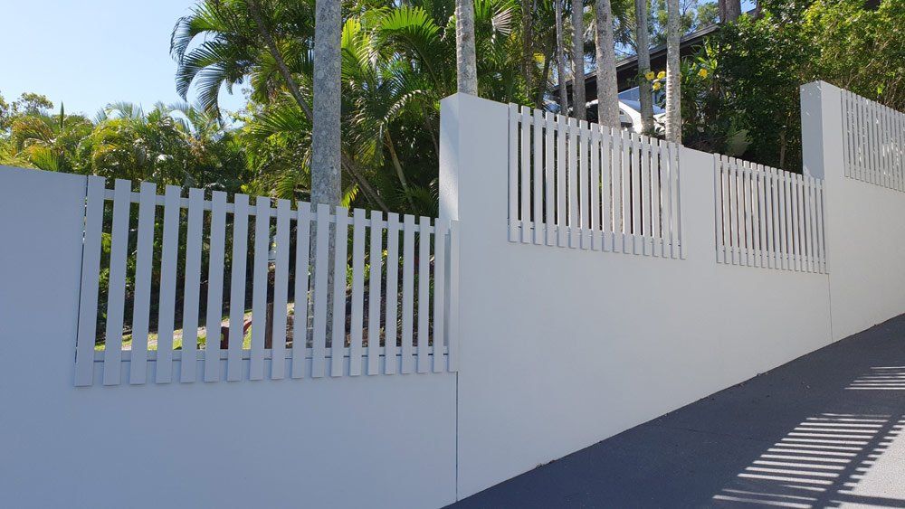 White Balustrade Fence — Balustrading in Burleigh Heads, QLD