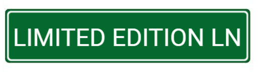 Green rectangular sign with white text: 
