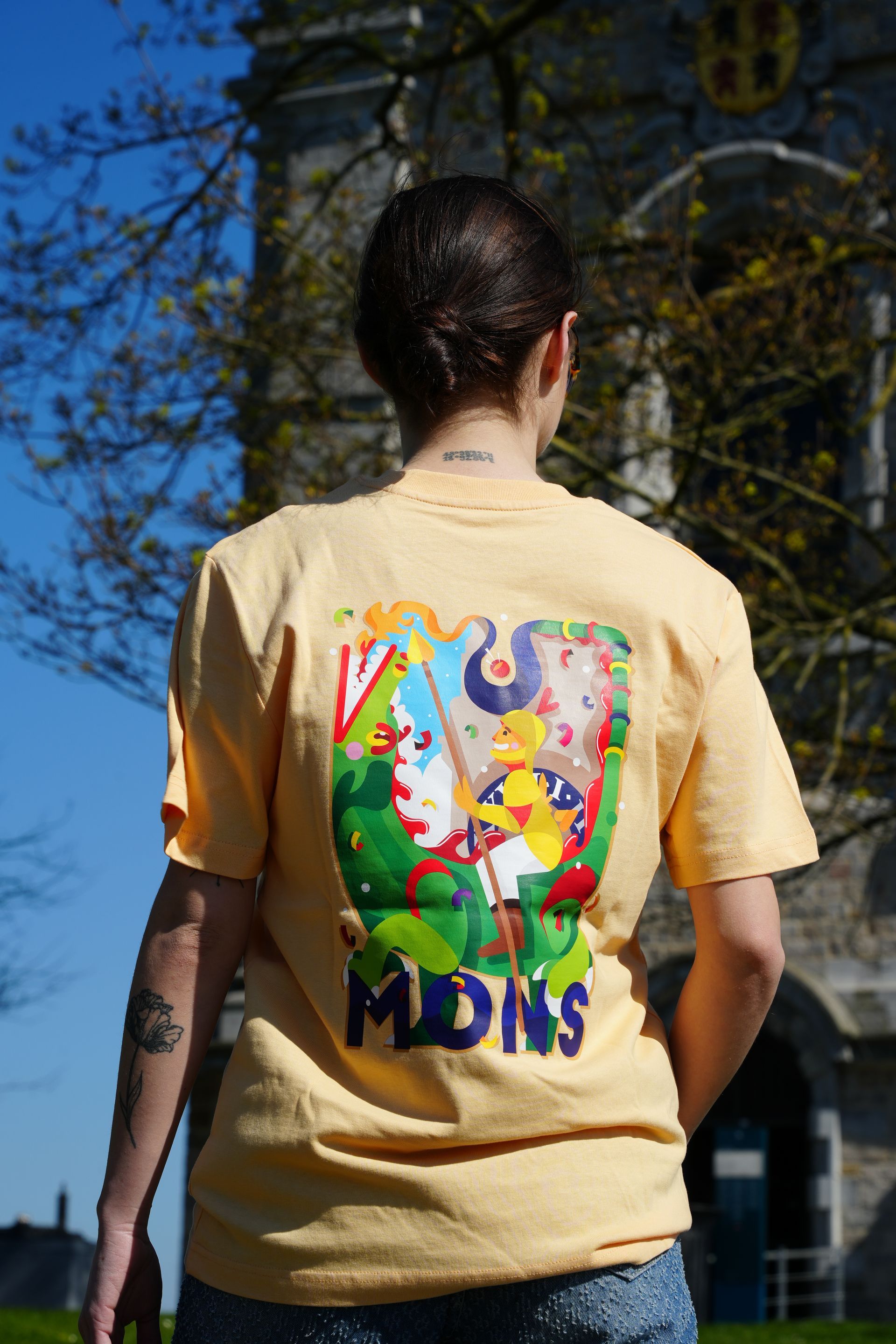 T-SHIRT GODMESS X LASKART