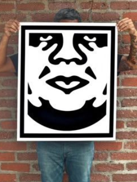 OBEY - FACE WHITE