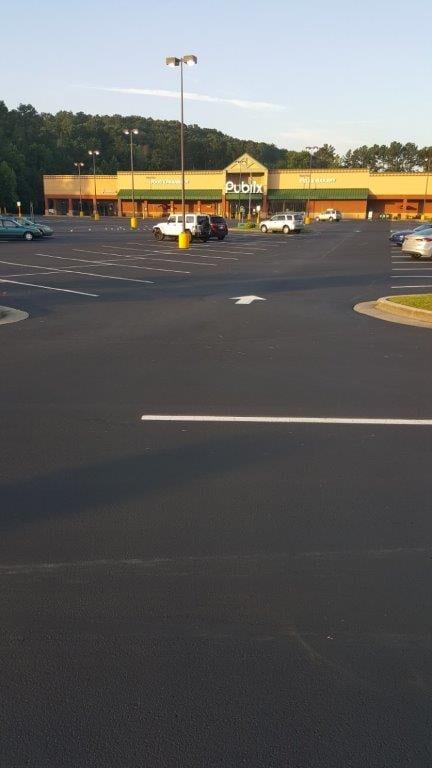 Shopping Center Parking Lot Striping Lines — Chatanooga, TN — Pro-Seal & Paving LLC