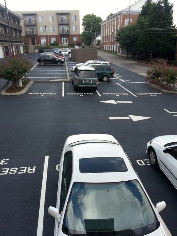 Parking Lot Striping Lines — Chatanooga, TN — Pro-Seal & Paving LLC