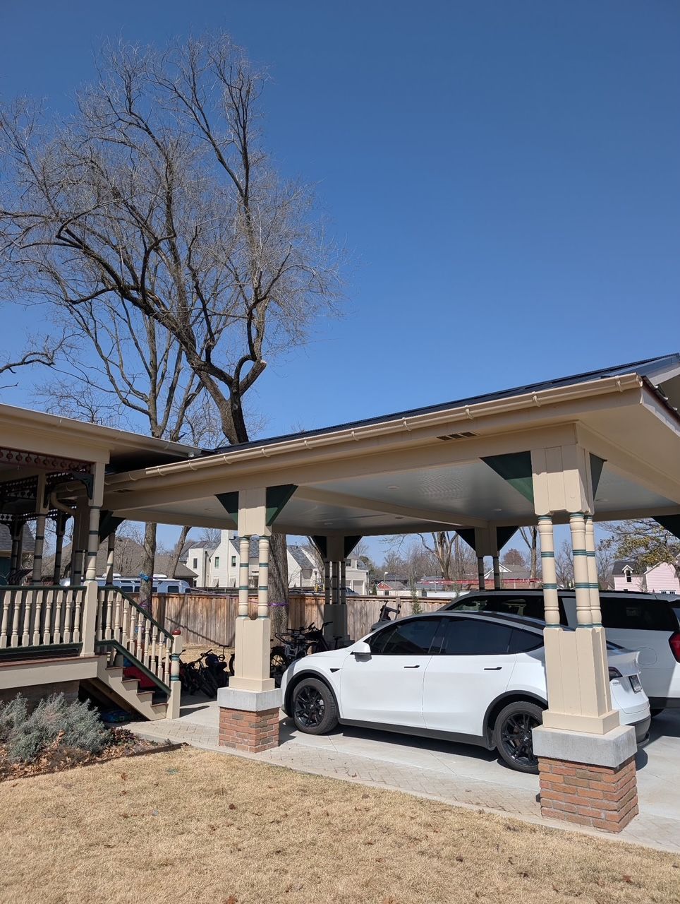 after picture of the work done by Hog Trough 