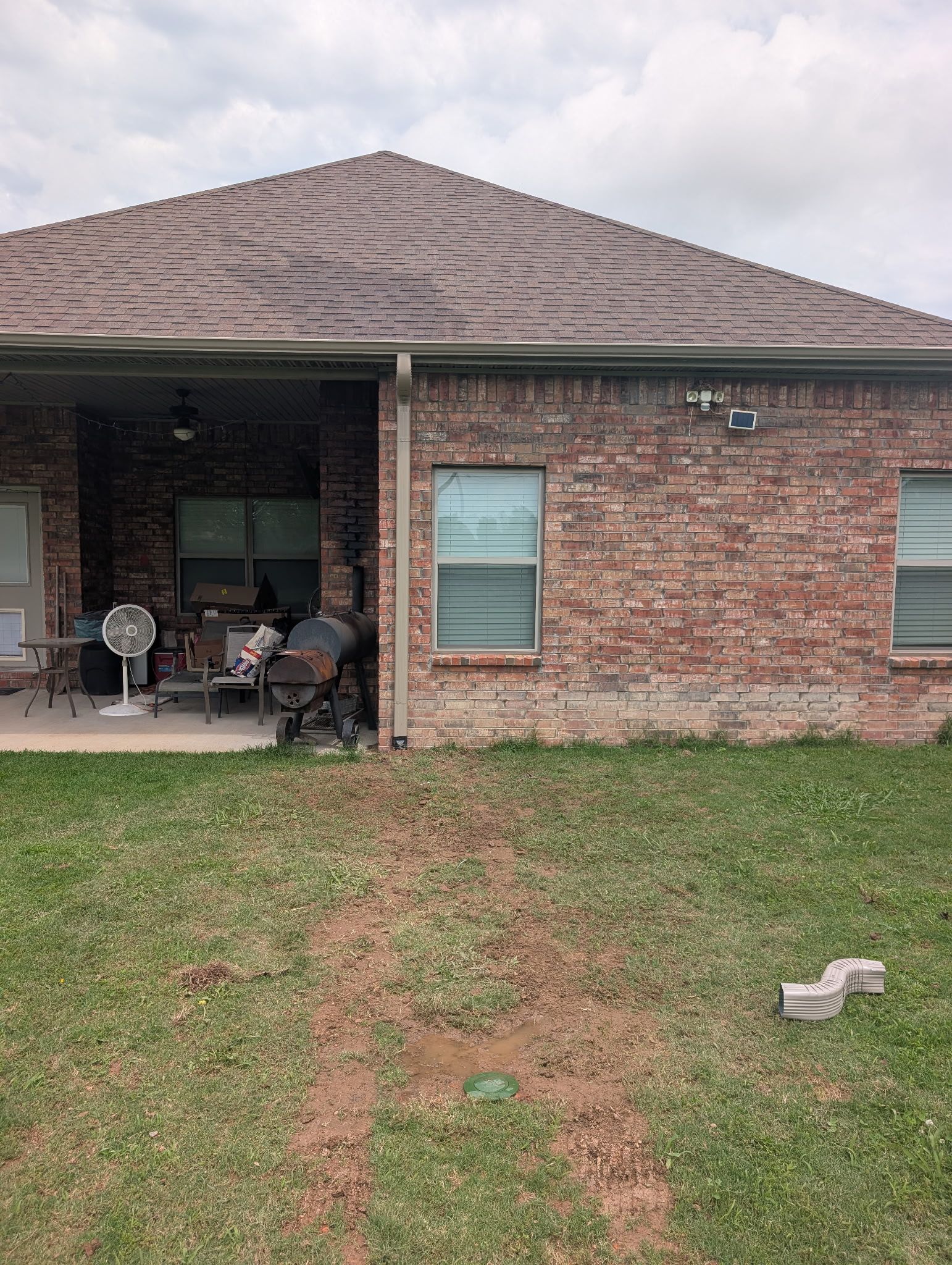 under ground work being done 